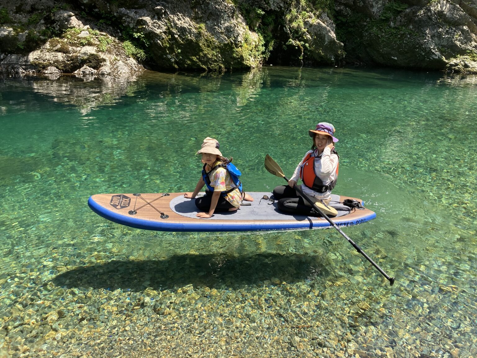【テントサウナ・SUP・岐阜】板取川でテントサウナとサップ 縄文橋パーキング