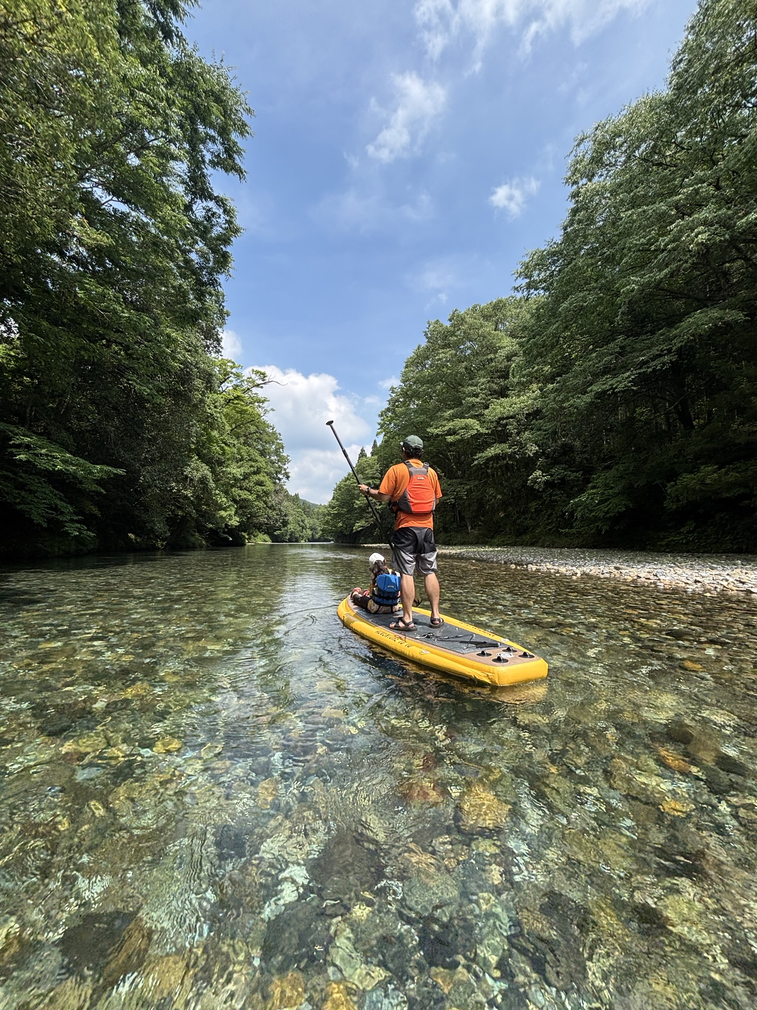 日本酒鴞の川遊び 綺麗な川でお手軽ダウンリバーSUP 武儀川編 - TOKAI OUTDOOR LIFE